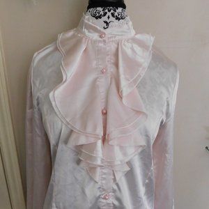 Satin Lolita Long Sleeve Shirt